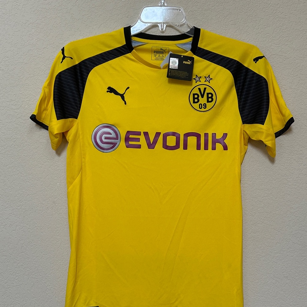 Puma Men's Yellow Borussia Dortmund Shirt